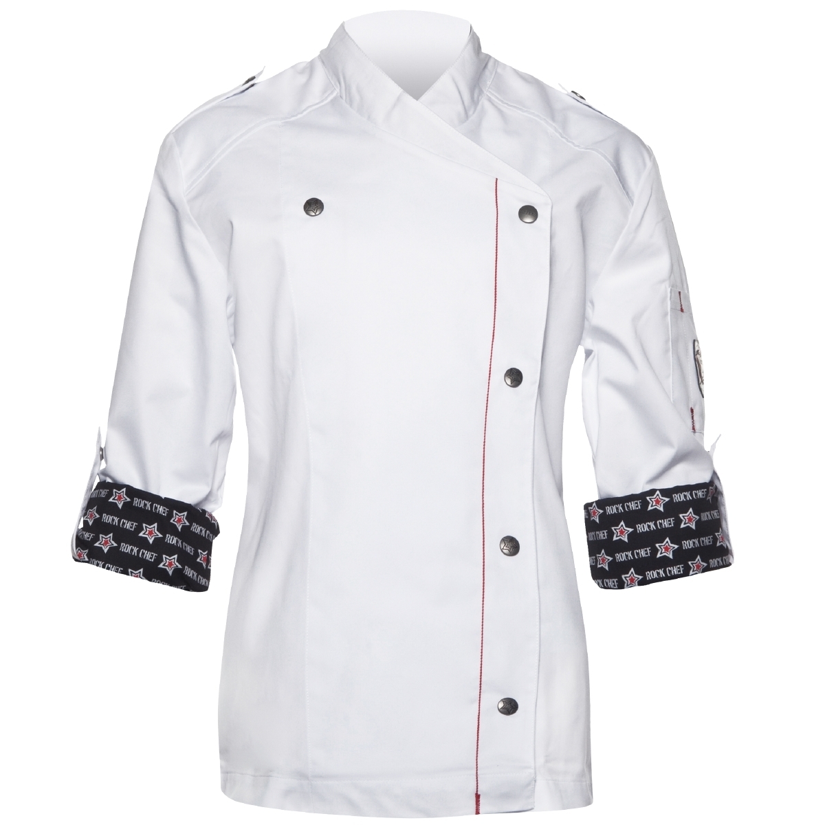 KARLOWSKY ROCK CHEF Kochjacke weiss