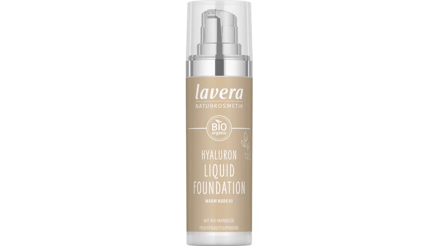 lavera Hyaluron Liquid Foundation 30 ml 03 - Warm Nude