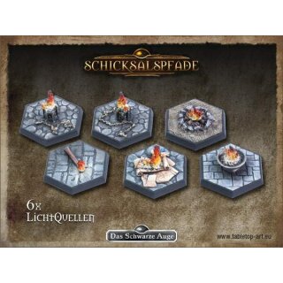 Spielemarker: Lichtquellen (6)