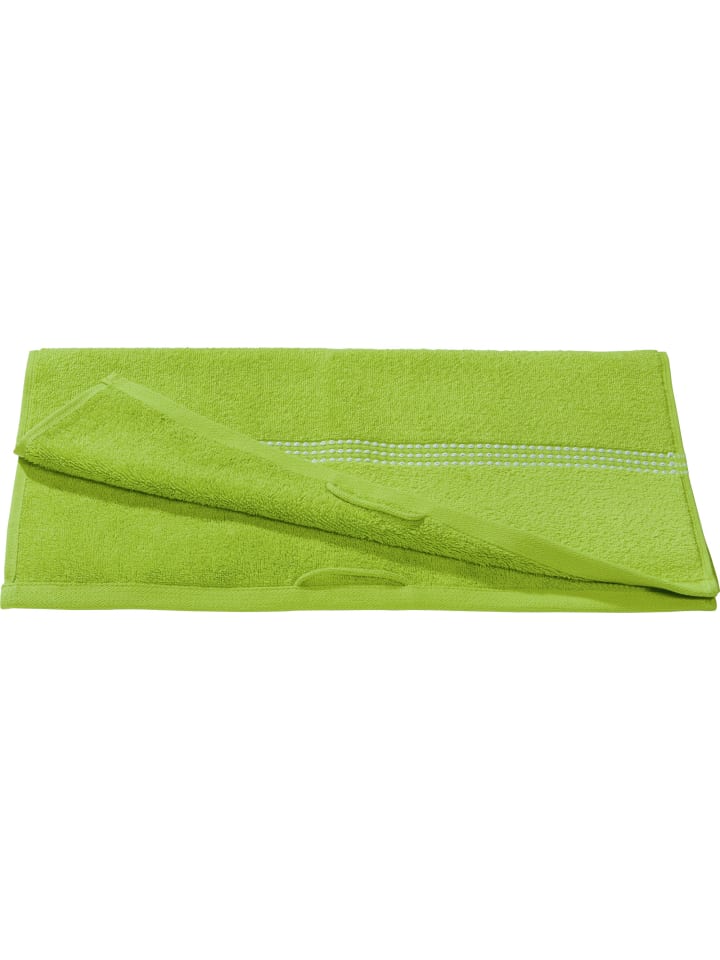 Erwin Müller Frottier Handtuch 6er-Pack Mannheim in apfelgrün günstig kaufen 50 x 100 cm