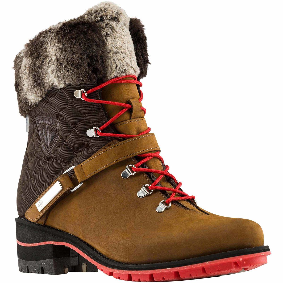 Women's 1907 Megève Nubuck Oil Camel Boots