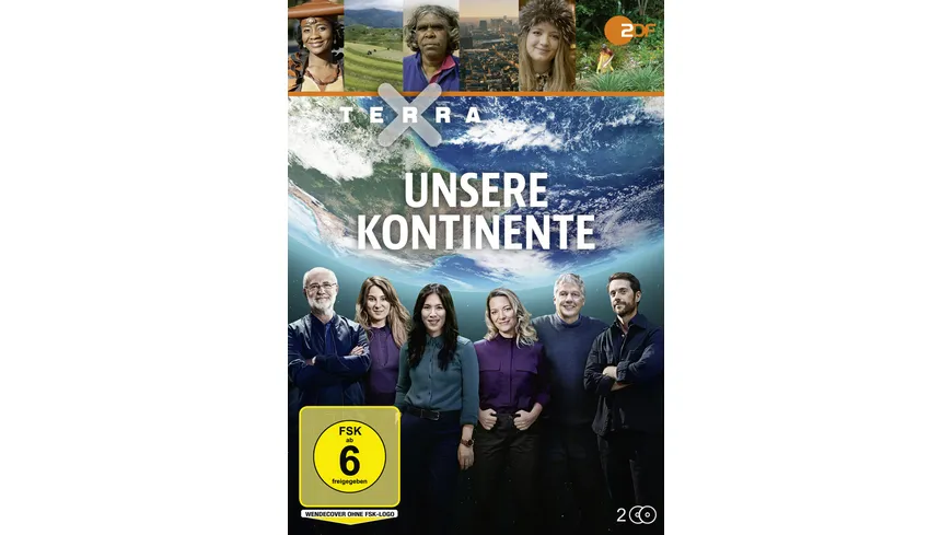 Terra X - Unsere Kontinente  [2 DVDs]
