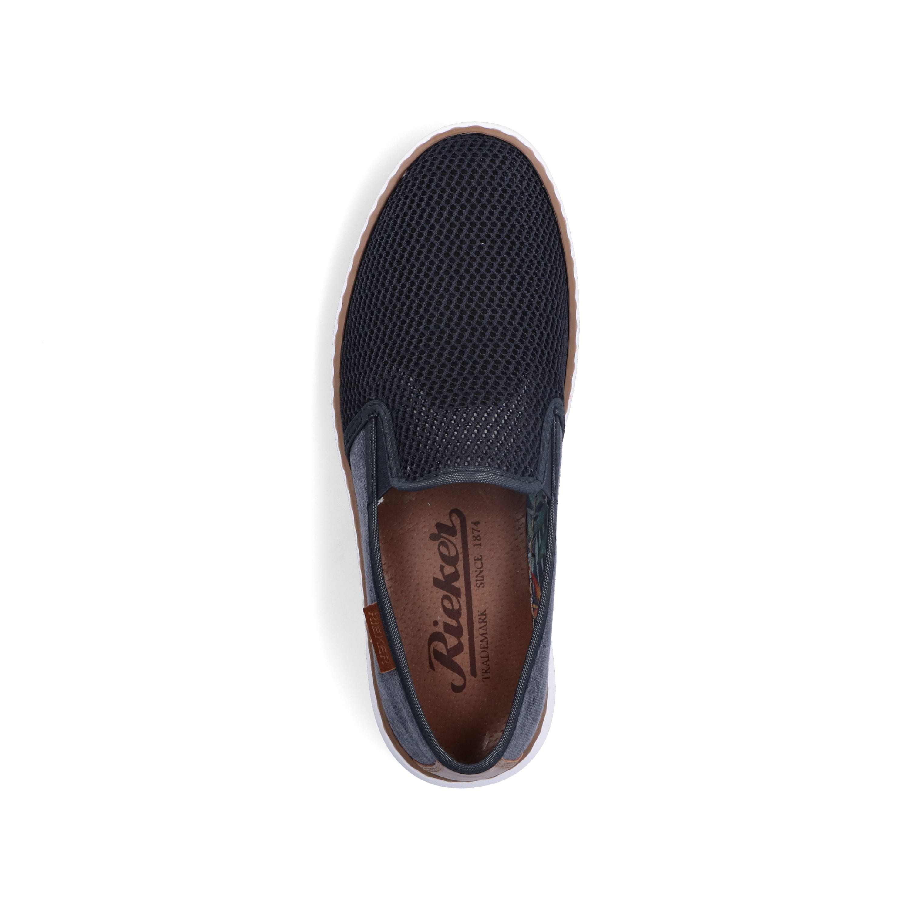 Rieker Herren Slipper marineblau