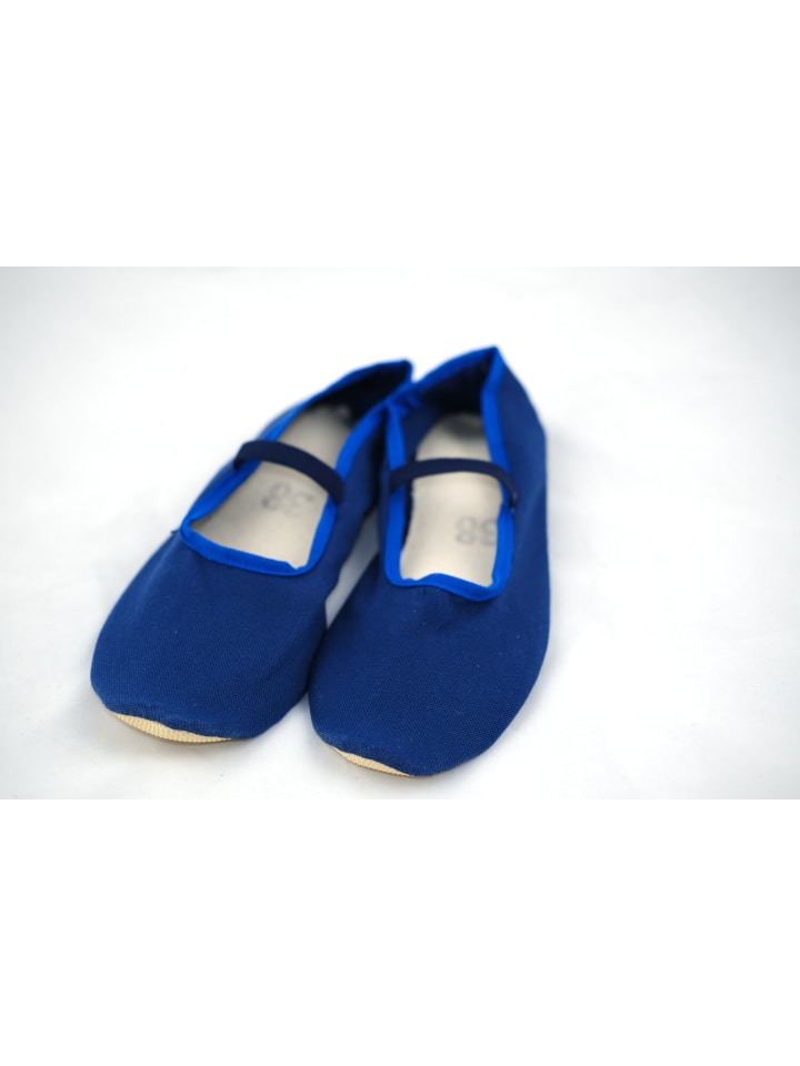 Waldorfkind Gymnastikschuhe in blau günstig kaufen
