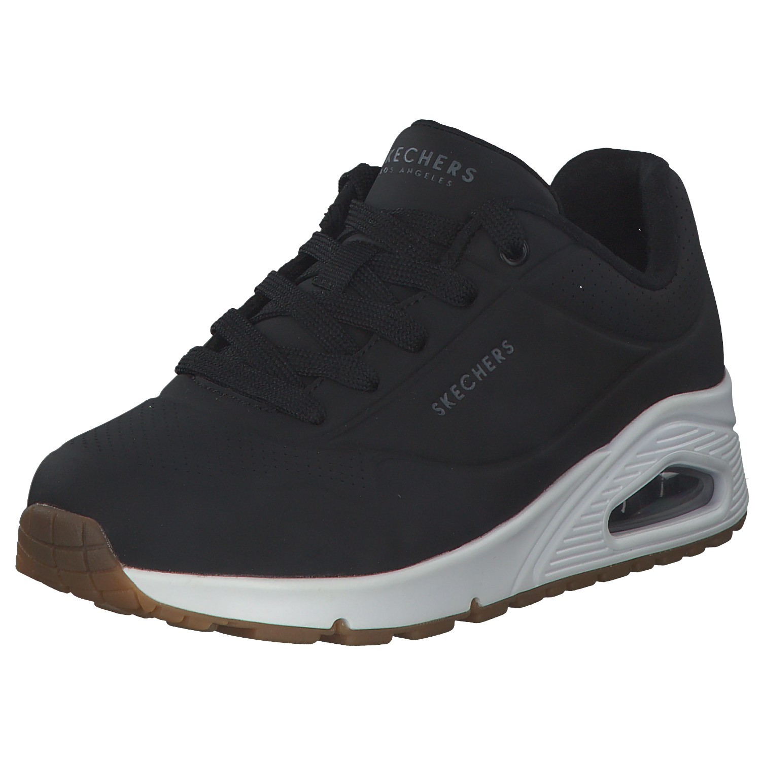 Skechers 73690, Sneakers Low, Damen, black/white