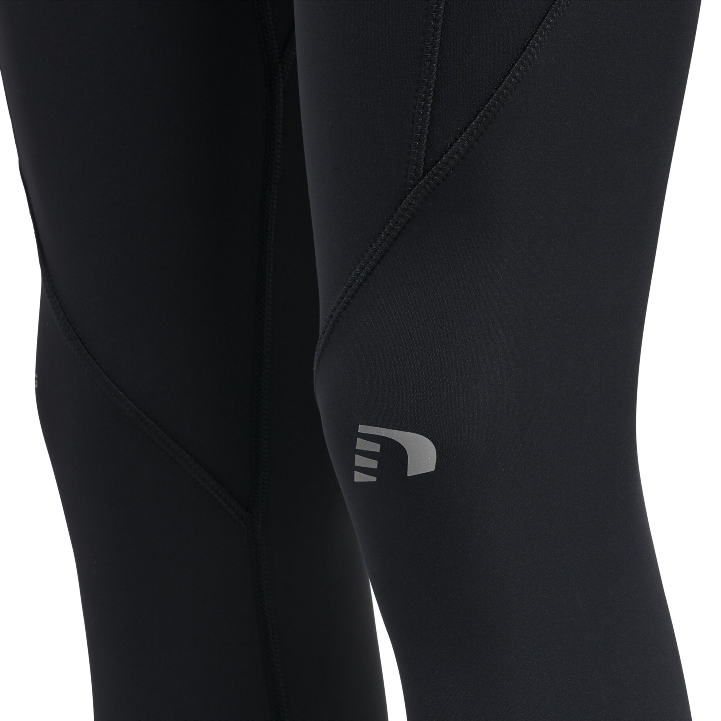 High Waist Long Tight Damen - Schwarz