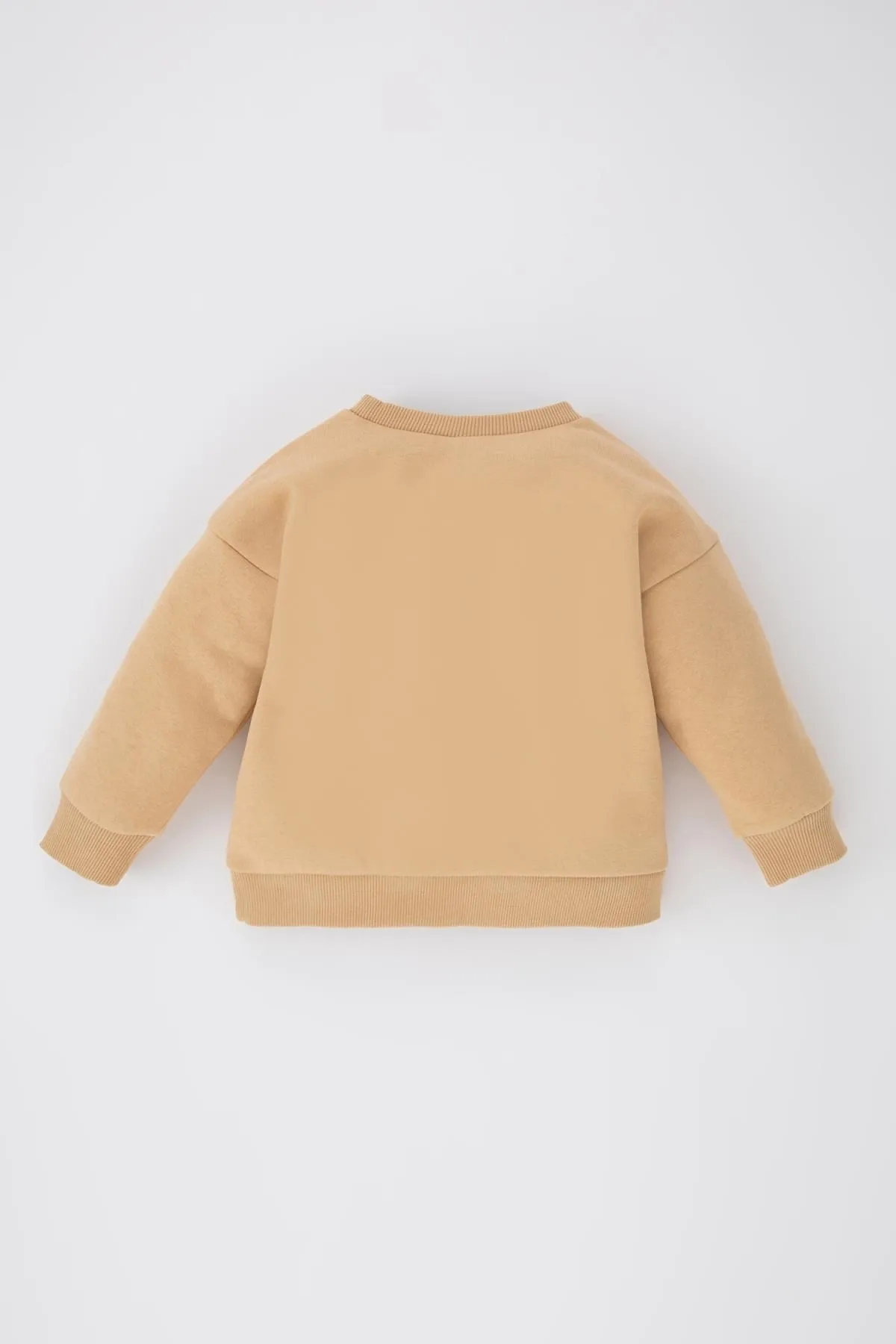 DeFacto  Weich gefüttertes Sweatshirt mit Slogan-Aufdruck für Babys