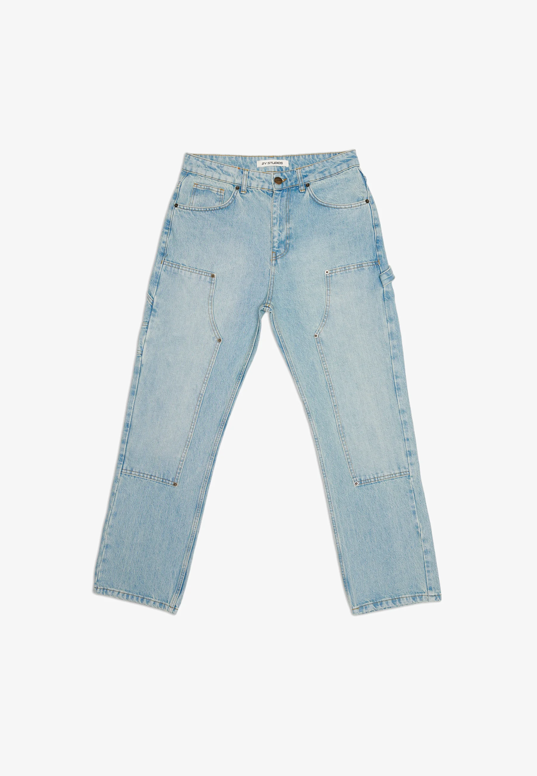 2Y Studios HALDOR CARPENTER STRAIGHT - Vaqueros pitillo