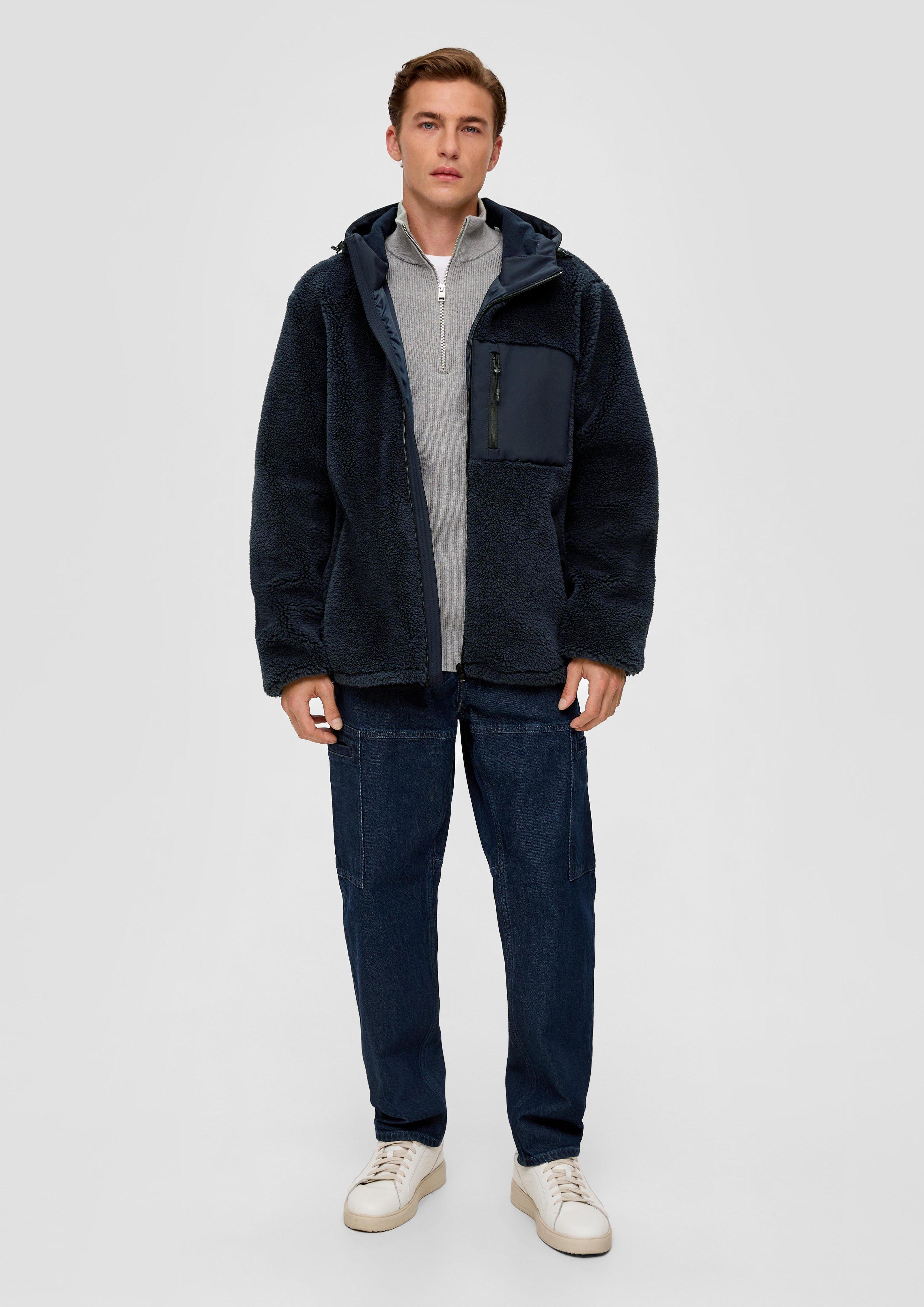 Jacke aus Schaffell-Imitat  2131971-5978