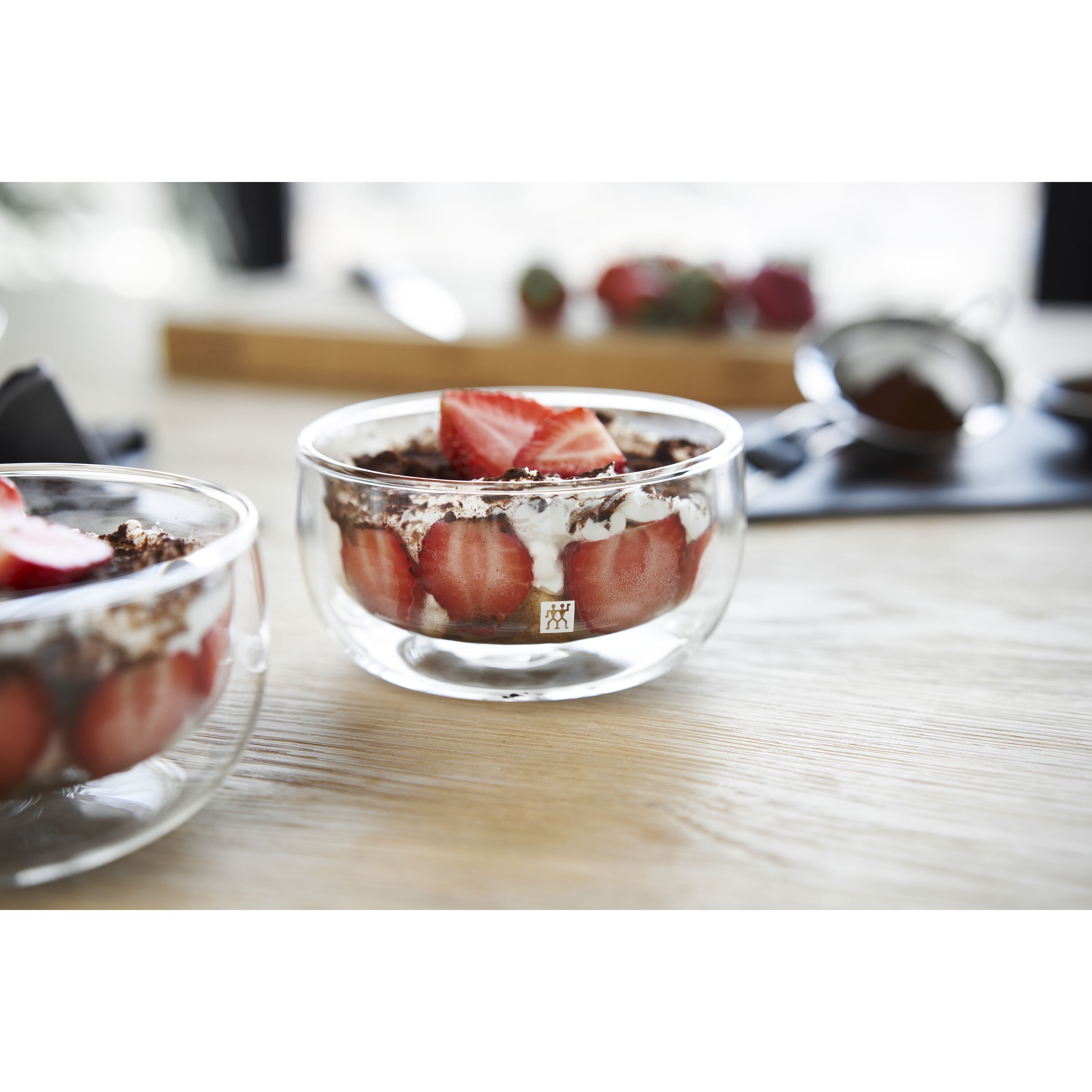 Doppelwandiges Glas, Dessert 280 ml / 2-tlg