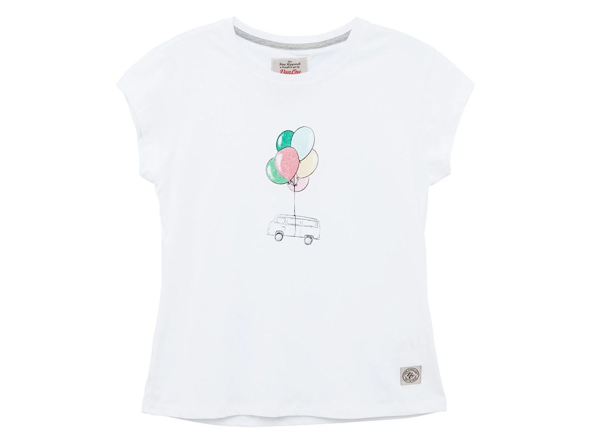Van One Bulli Ballon White Damen T-Shirt