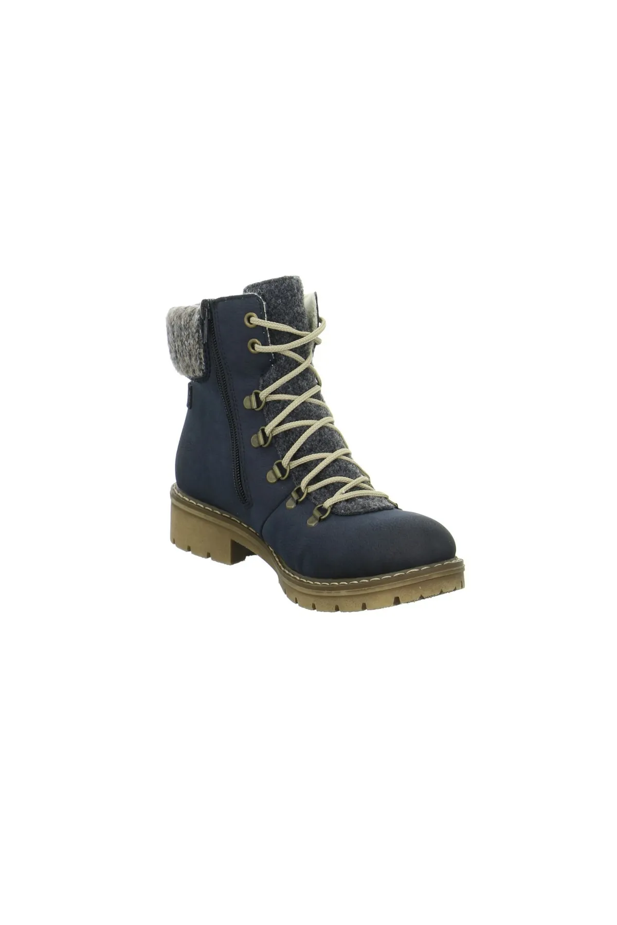 Rieker  Stiefelette - Schwarz - Flacher Absatz