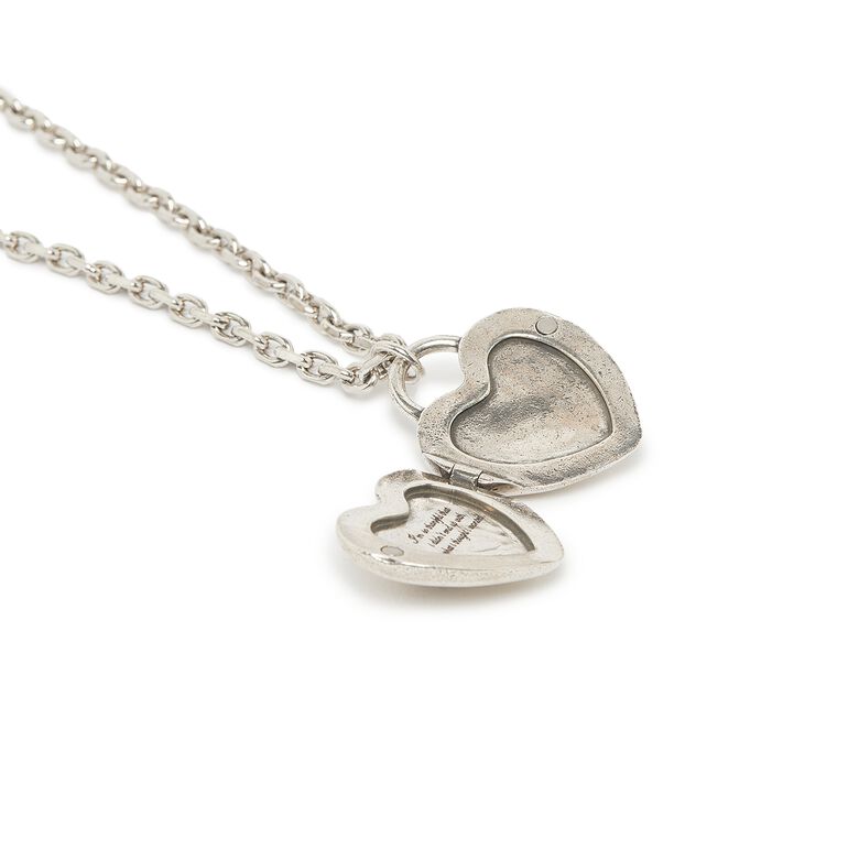 TwoJeys Forever Love Necklace Silver silber