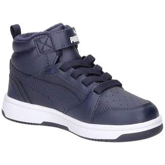 PUMA Rebound V6 Mid WTR AC + PS in blau