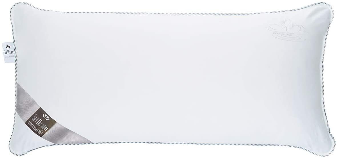 Einziehdecke, SWAN DeLuxe Bett-SET BIG - 2x Bettdecke 135x200 Winter + 2 Kopfkissen, SEI Design, ähnlich wie Daunen