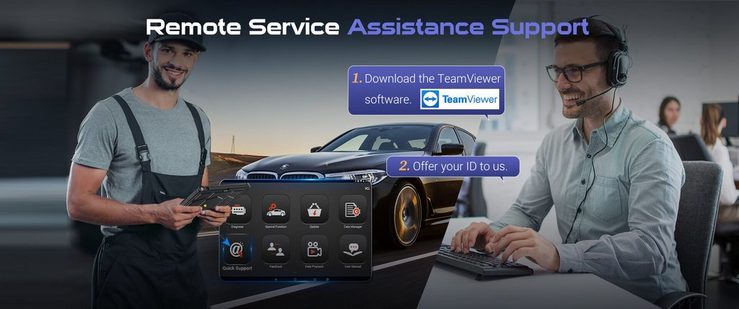 Brotos® Kfz-Diagnosegerät Auto-OBD2-Diagnose Tablet 840 Kfz-Bluetooth-Scan-Codeleser Kfz