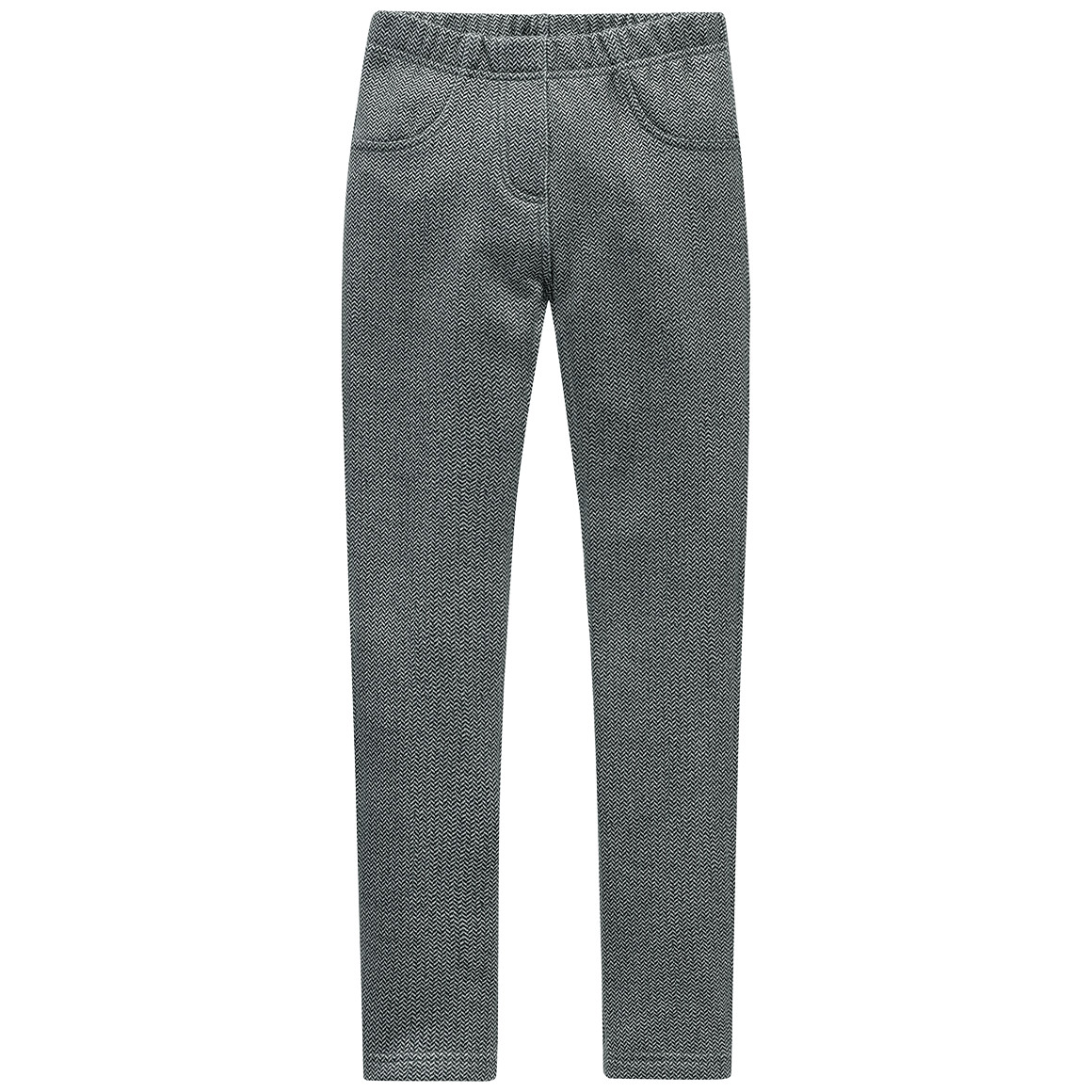 Mädchen Thermo-Leggings mit Fischgrätmuster