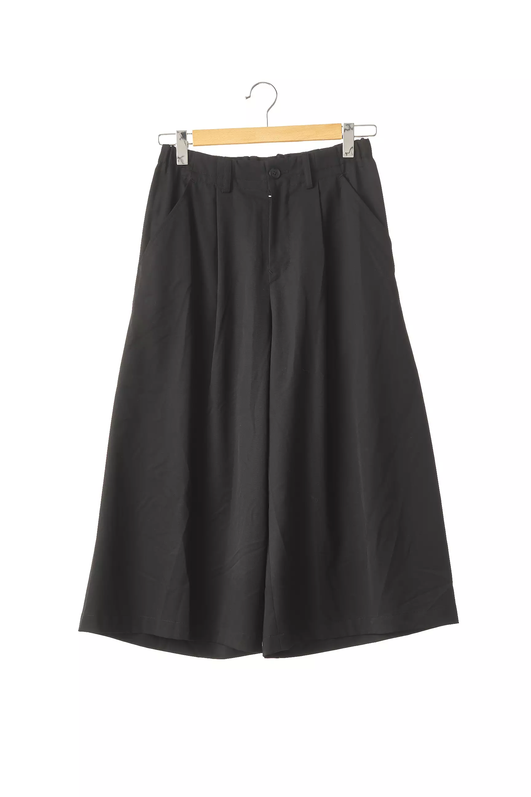 Y S Pantacourts Femme couleur noir