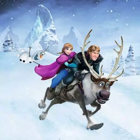 Kinderpuzzle ab 5 Jahren - Abenteuer im Winterland - 49 Teile
