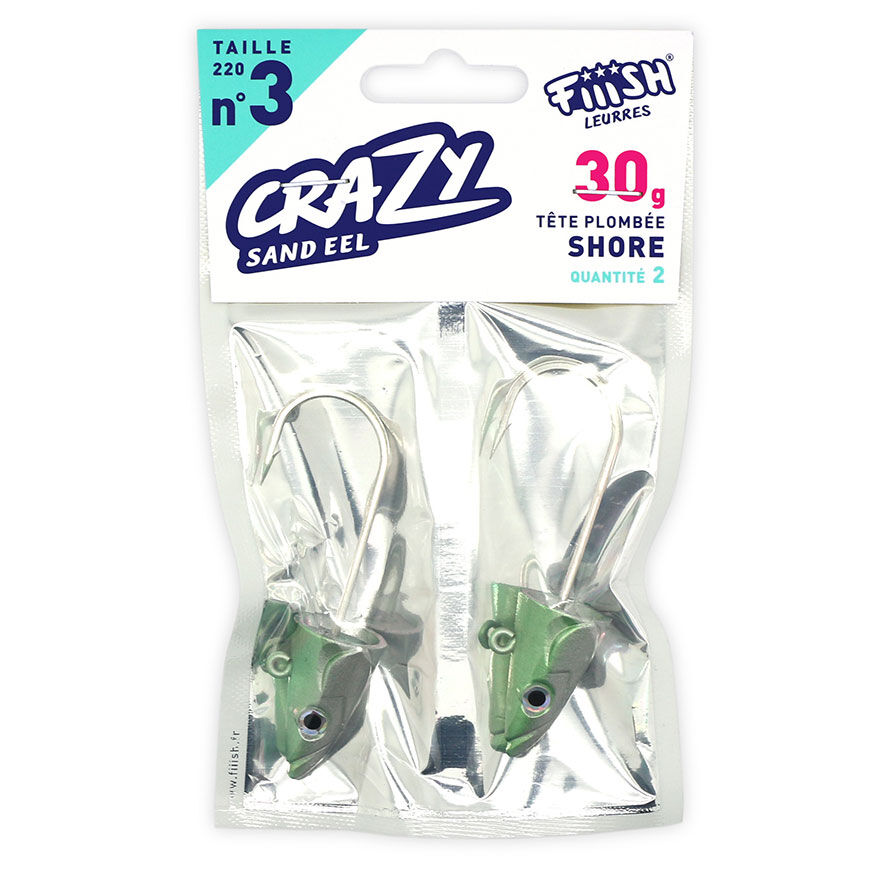Jigipää fiiish crazy tuulenkala 220 shore 30g (x2)