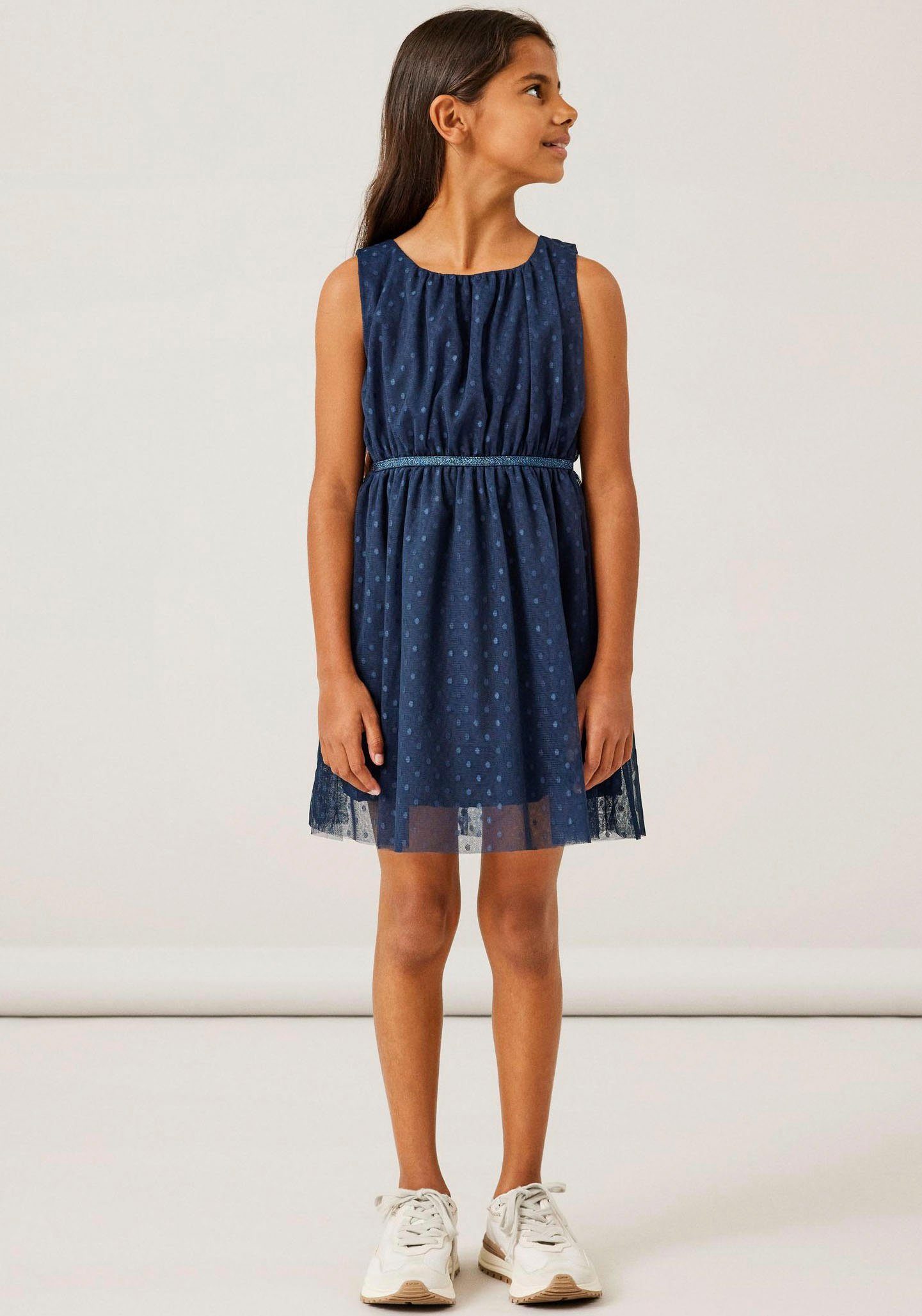 Name It Tüllkleid NKFVABOSS SPENCER NOOS mit Glitzer-Effekt