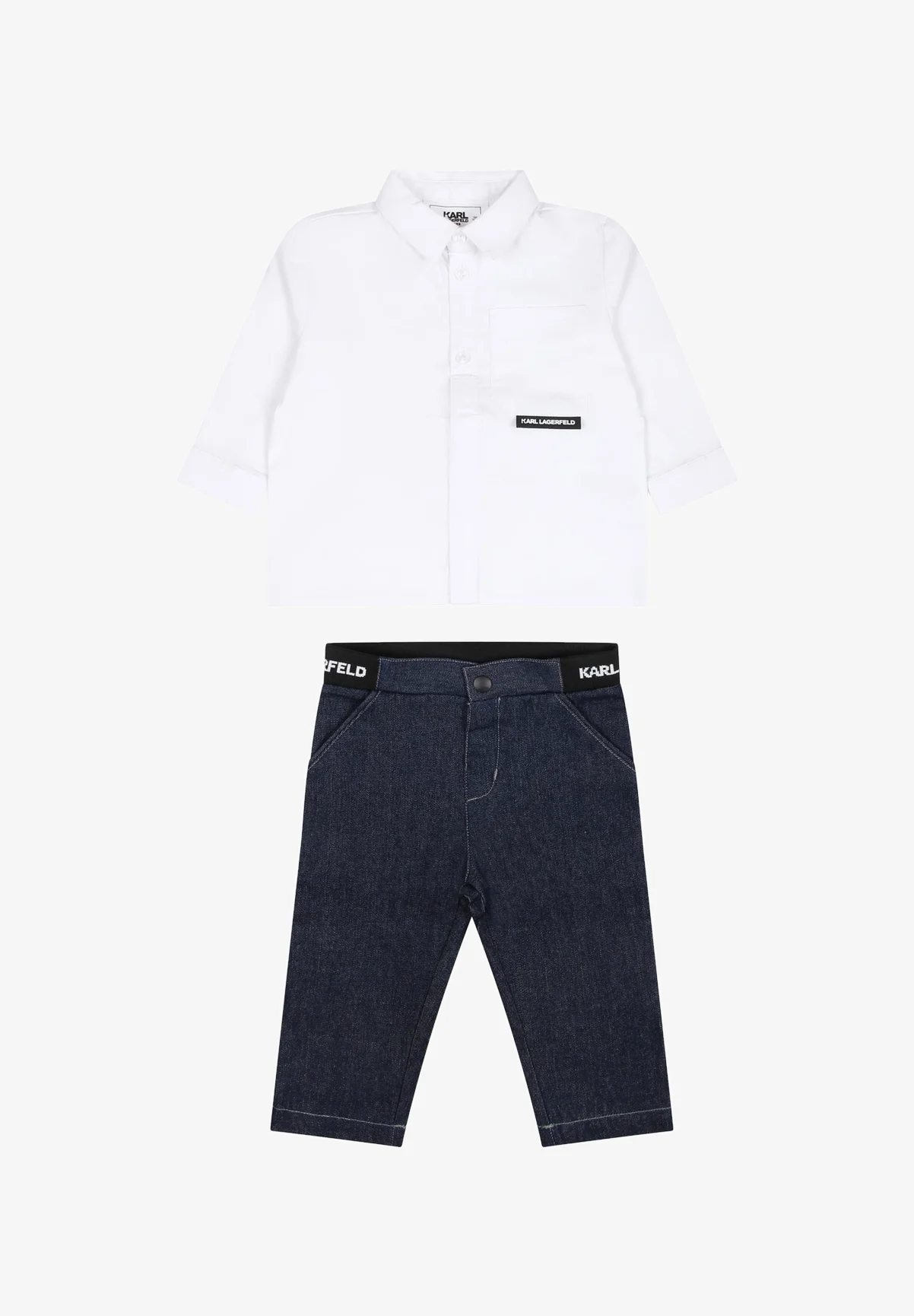 KARL LAGERFELD KIDS ELEGANT - Vaqueros pitillo