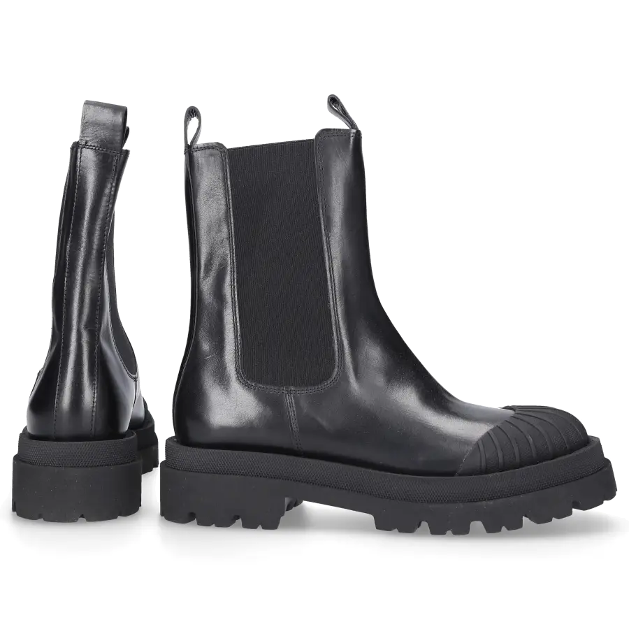 Kennel & Schmenger - Chelsea Boots POWER Kalbsleder - schwarz