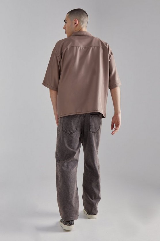 Kastiges Twill Hemd