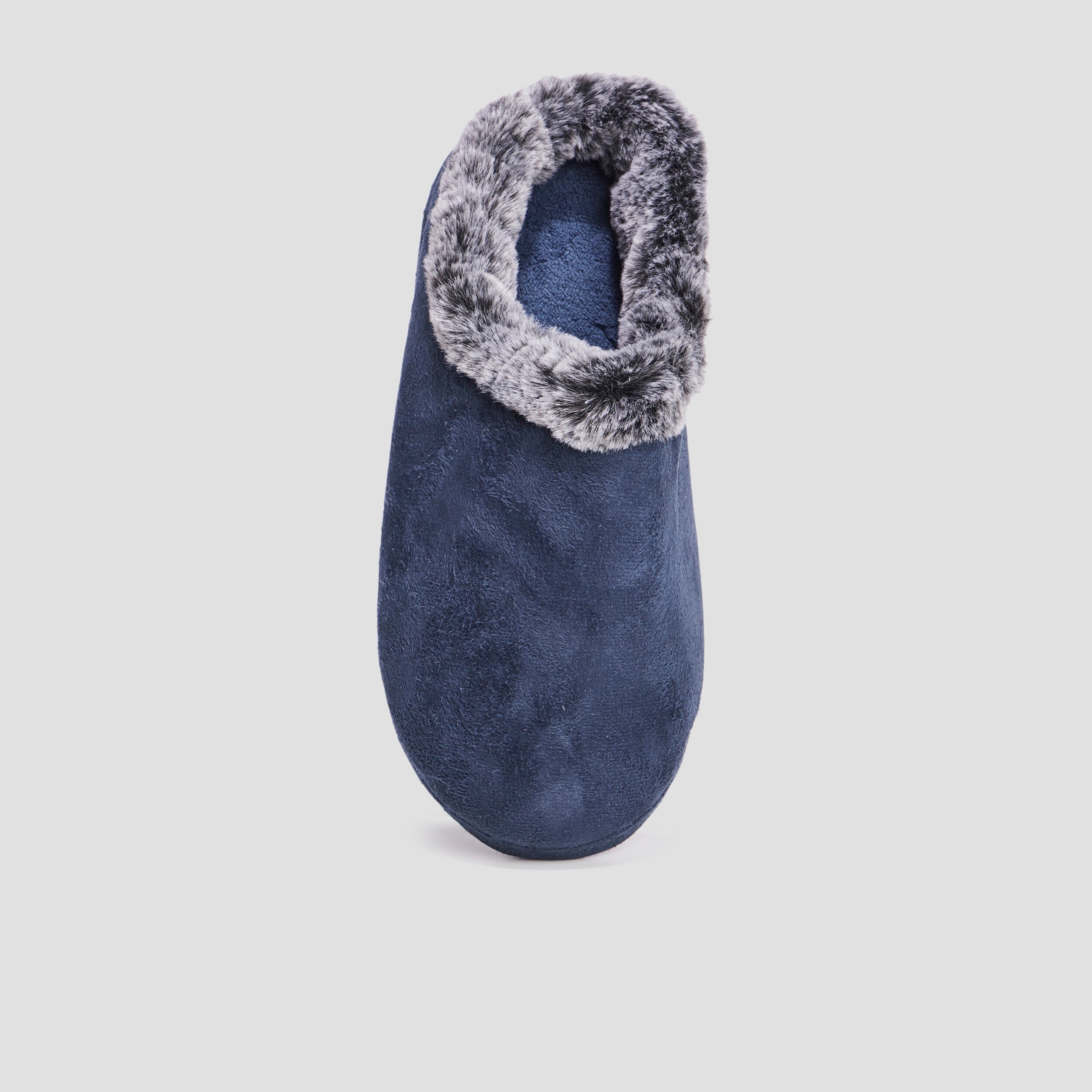 Chaussons emboîtant bleu homme | La Halle