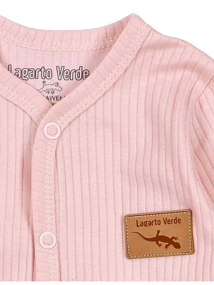 Lagarto Verde Strampler Herbst, Winter in rosa günstig kaufen