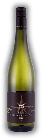 Ellermann-Spiegel, Gutswein Weißburgunder trocken, 2022, Pfalz  Ellermann-Spiegel, Gutswein Weißburgunder trocken, 2022, Pfalz   Jahrgang 2022 - 0,75	 Liter - Vol 12,5%
