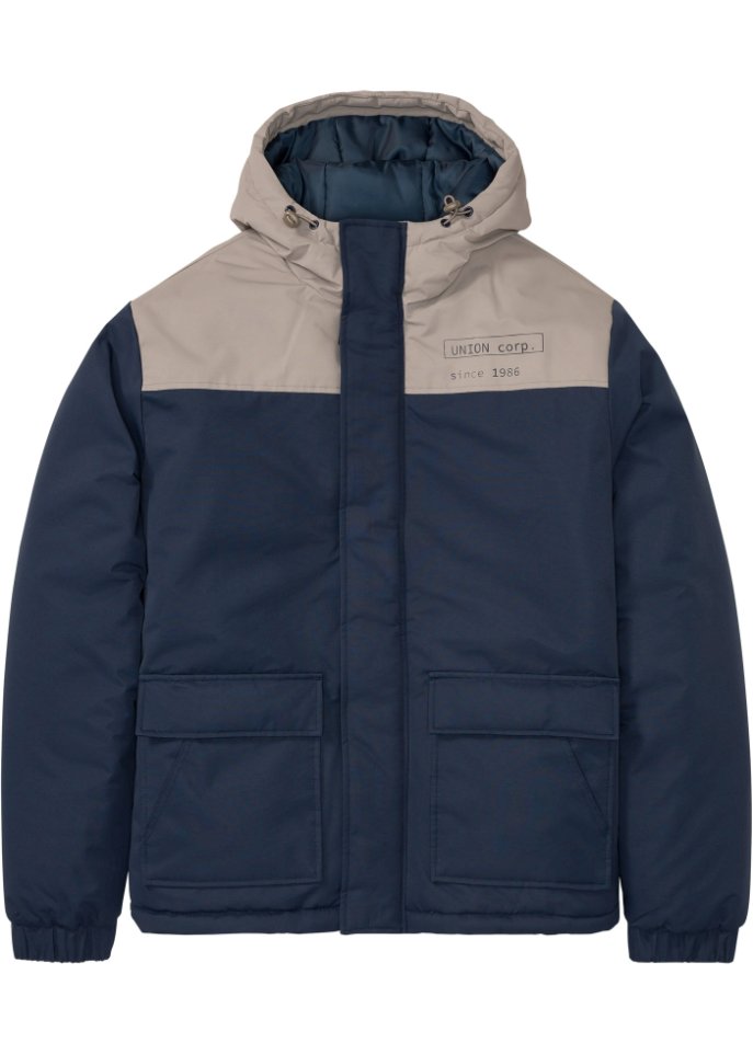 Winterjacke mir recyceltem Polyester