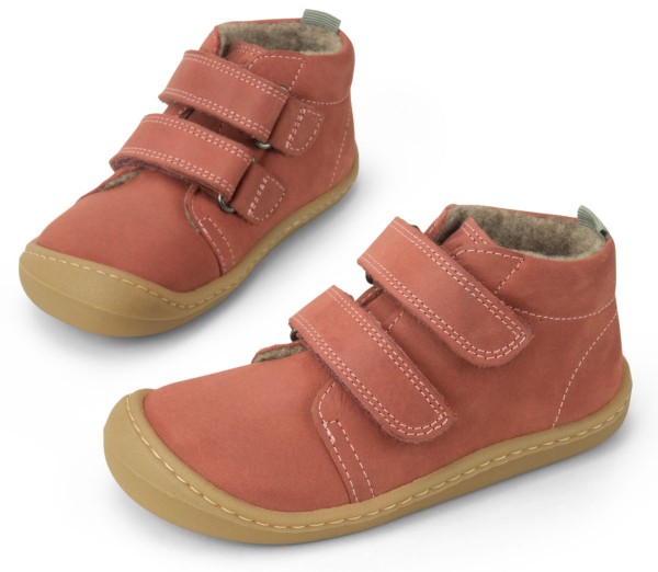 Koel classic ~ Bob MidCut Klettschuh Wollfleece ~ Blossom