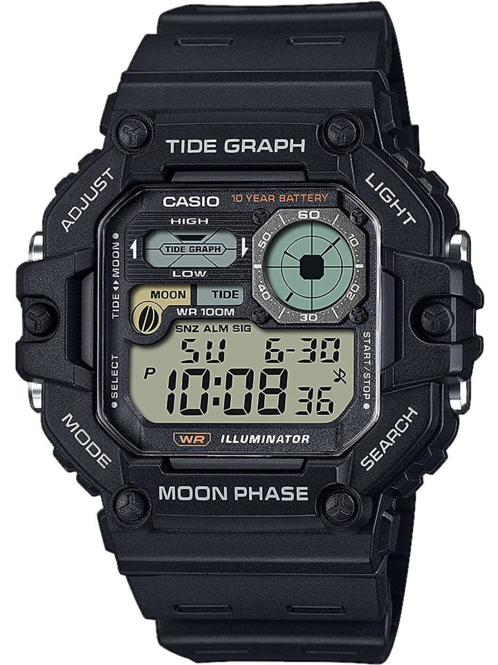 Casio Uhr in Schwarz günstig kaufen onesize