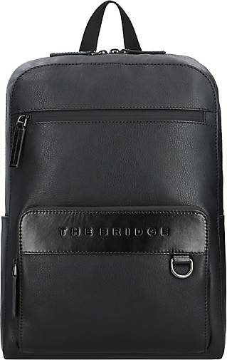 The Bridge Damiano Rucksack Leder 39 cm Laptopfach