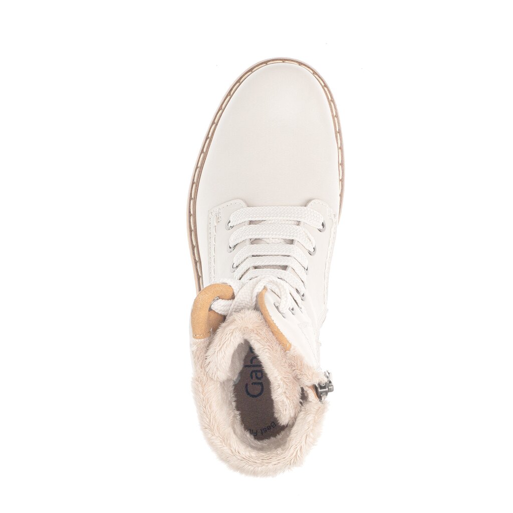 Gabor fashion Schnürstiefelette beige