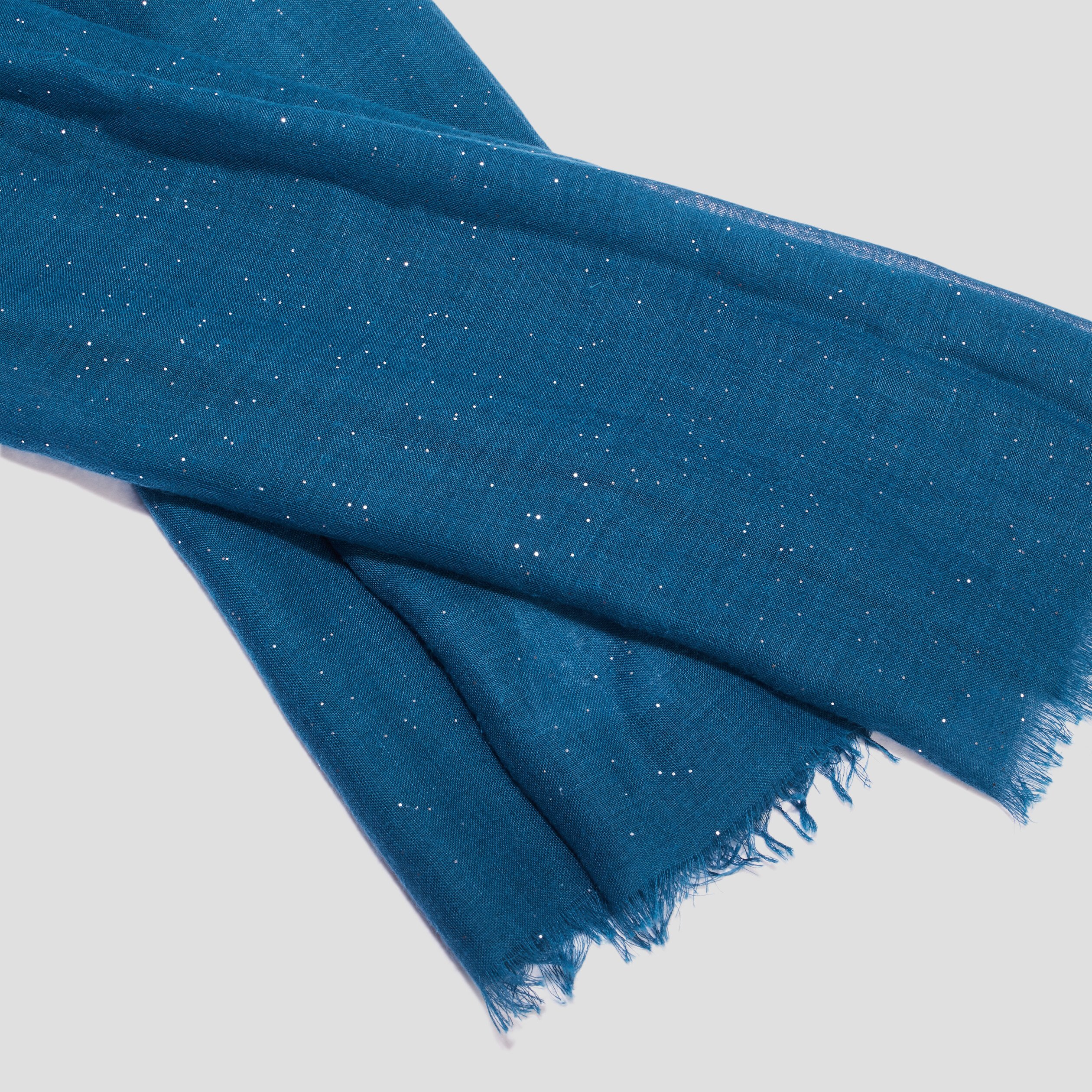 Foulard bleu canard femme | La Halle