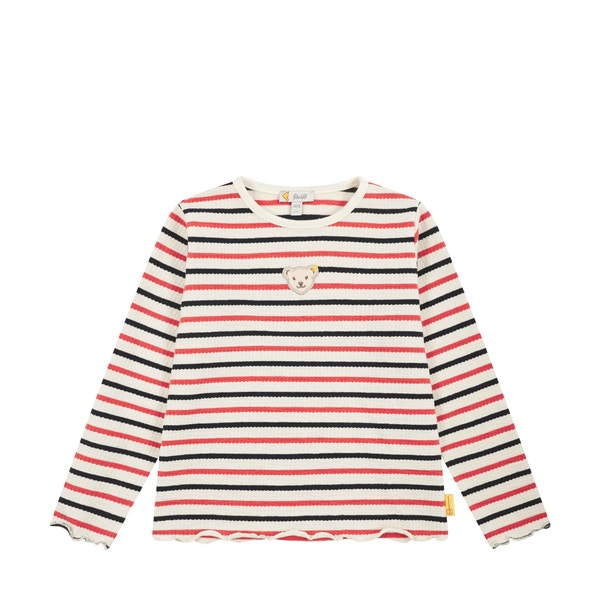 T-Shirt langarm, beige für Mädchen