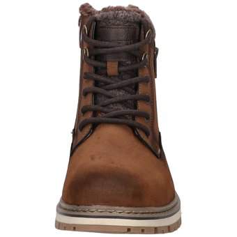 Puccetti Schnür Boots in braun