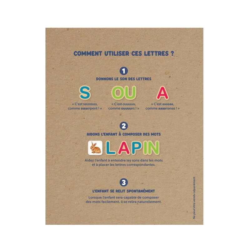 Coffret Lettres magnétiques - Les Arènes