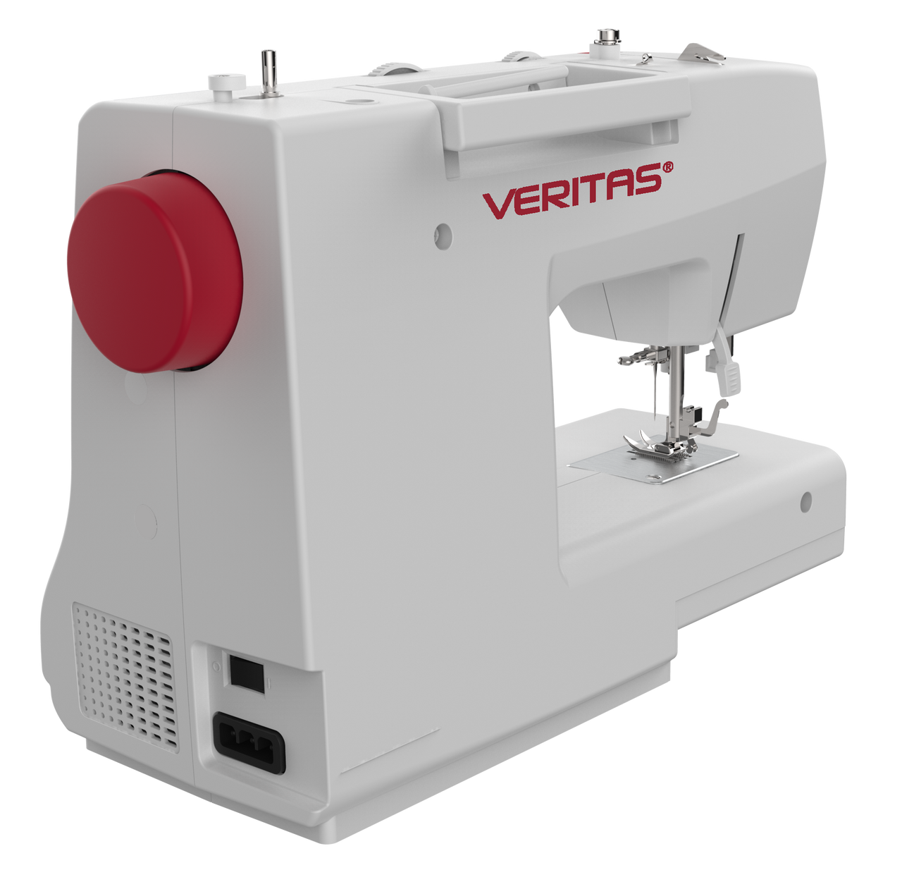 Crowntechnics VERITAS Anna Nähmaschine 1-Stufen-Knopflochautomatik, 32 Stichprogramme