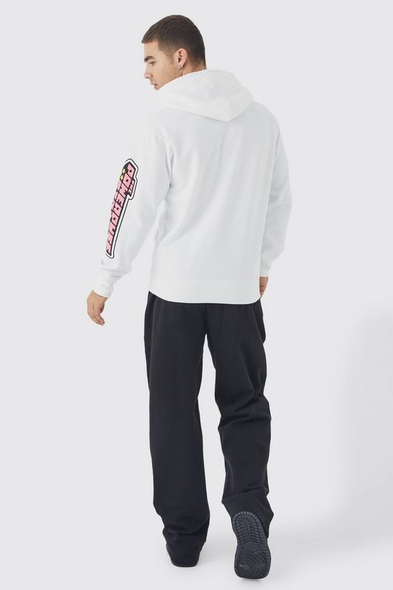 Hoodie mit lizenziertem Powerpuff Girls Print