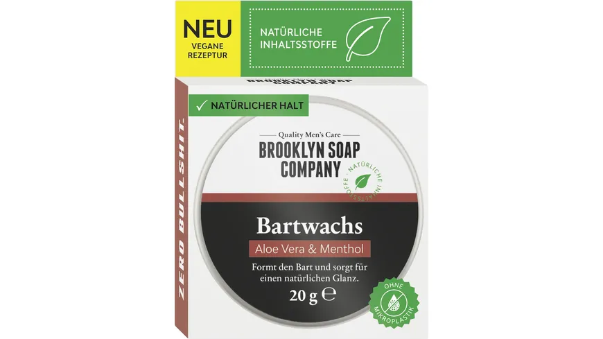 BROOKLYN SOAP Bartwachs 20 g