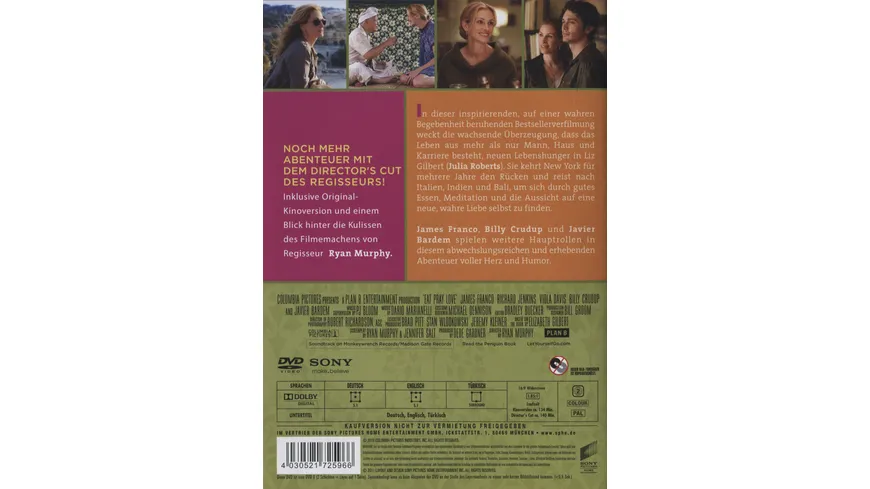 Eat, Pray, Love  [DC] - Girls' Night Edition