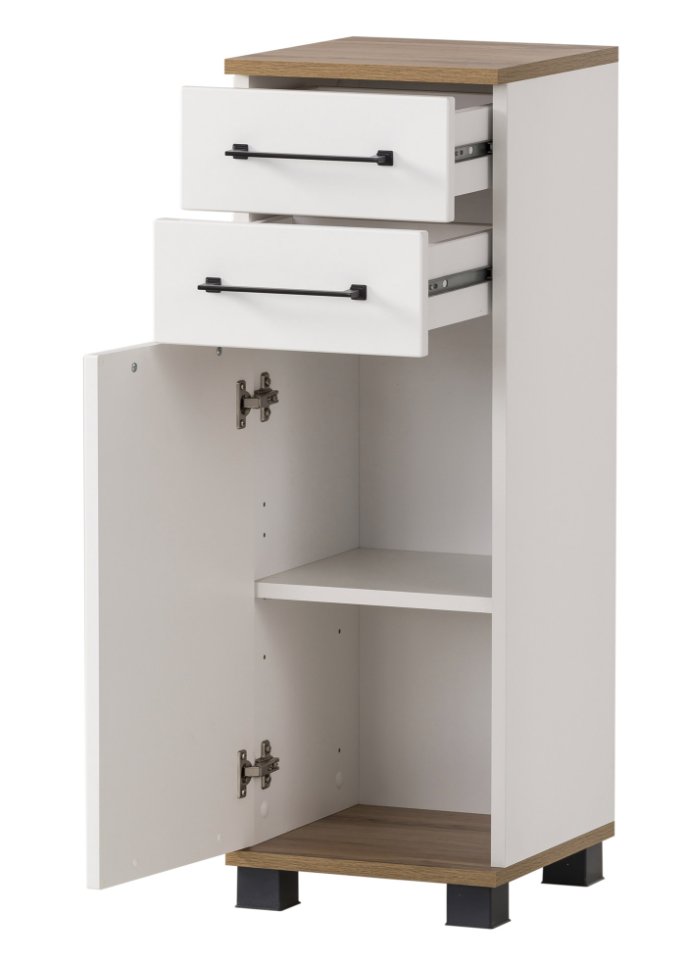 Badezimmer Schrank schmal