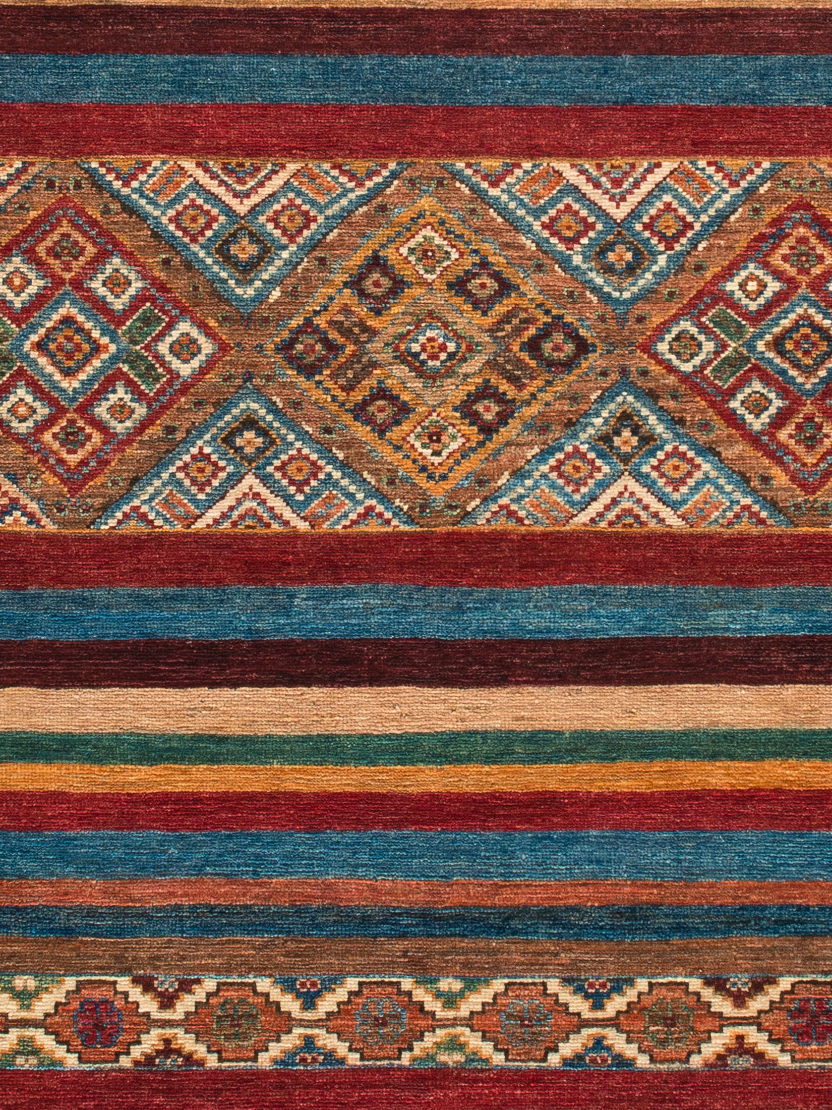 Chobi Schal ca. 248 x 316 cm, Unikat / Einzelstück