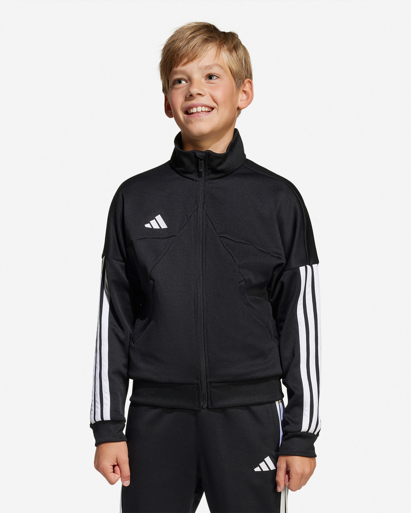 Flísová mikina Adidas Tiro Jr JI6174