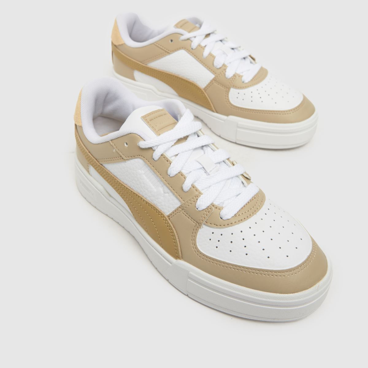 PUMA ca pro sportcipők fehér és bézs színben