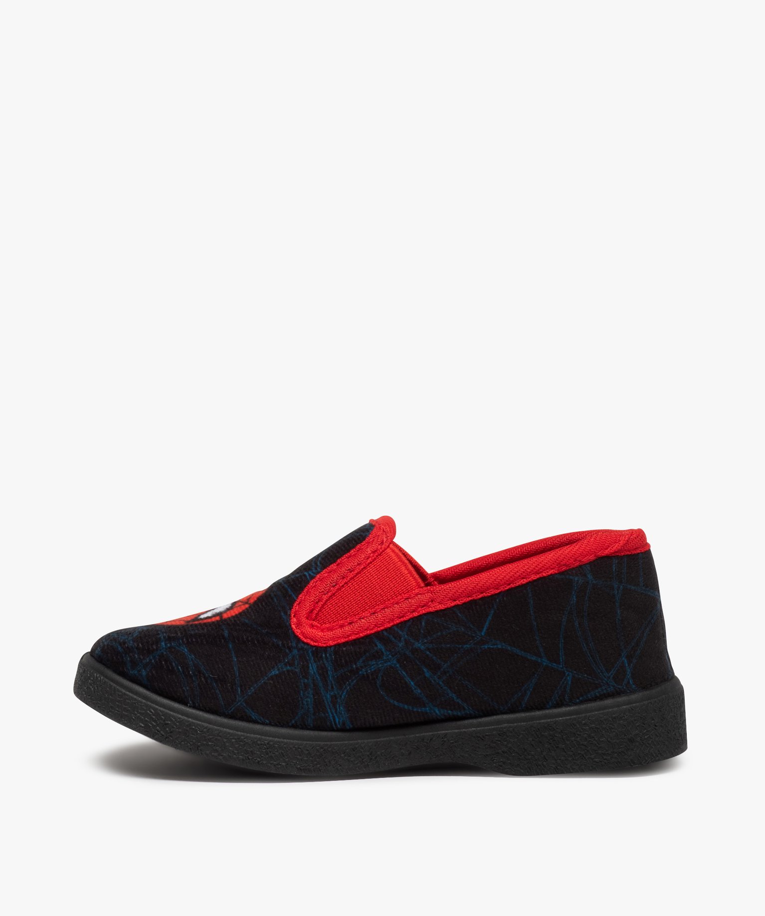 Pantoufles Garçon en velours ras Spider-Man - Marvel rouge | GEMO
