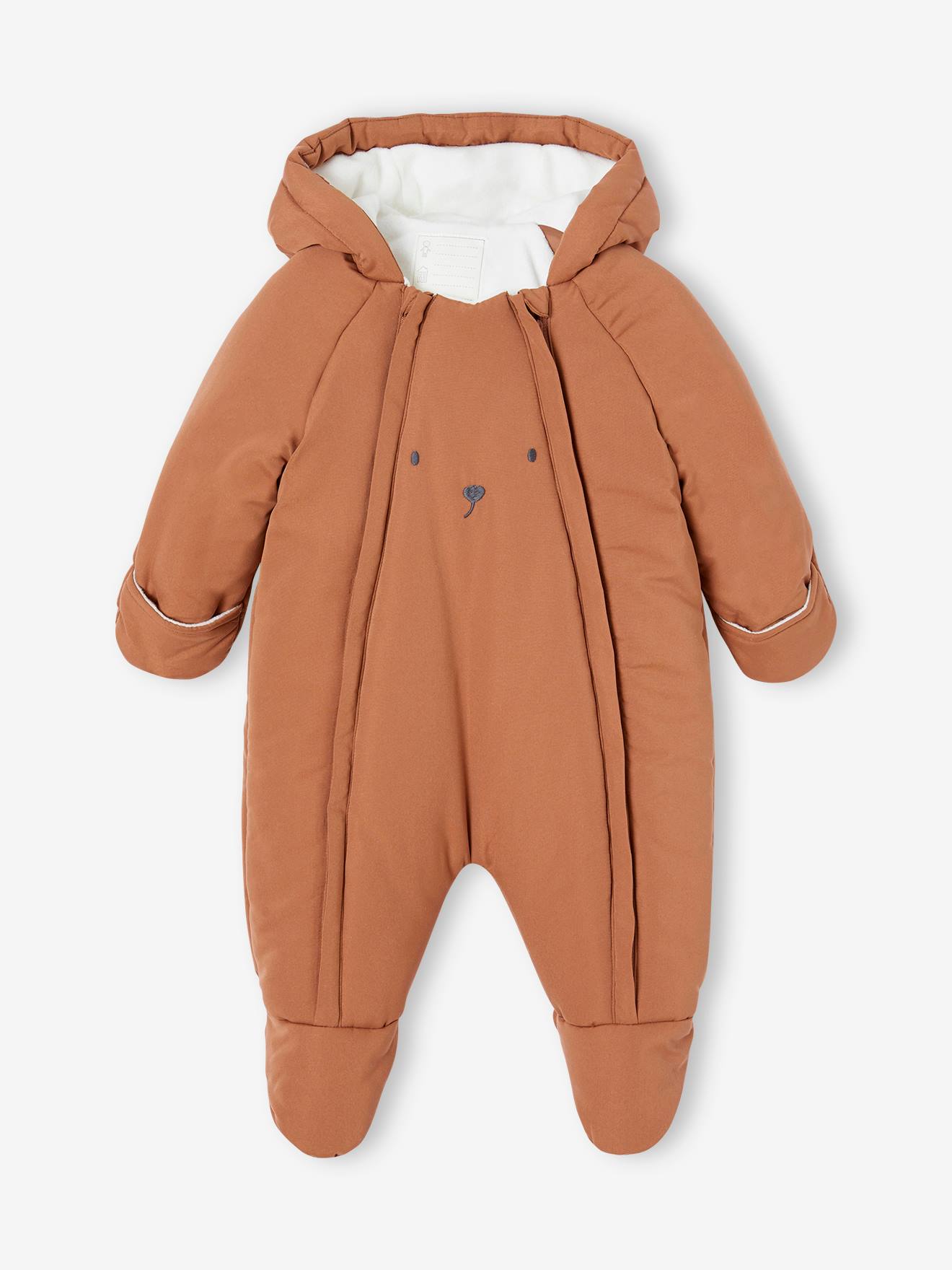 Combi-pilote ours bébé double ouverture totale chocolat